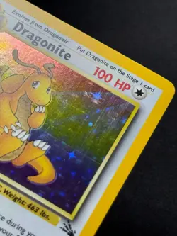 Dragonite - 4/62 - Pokemon Fossil Unlimited Holo Rare Card WOTC - LP/NMU - Image 4