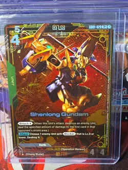 Shenlong Gundam R+ GD01-029 Newtype Rising Gundam Card Game English - Image 1