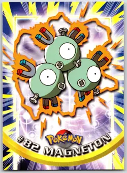 POKEMON TOPPS TRADING CARDS SERIES 2 MAGNETON #82 NON HOLO NM - Image 1
