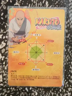Chiriku Guardian Shinobi Twelve Naruto Kayou Card Heavens Scroll HY-R+-016 Foil - Image 2