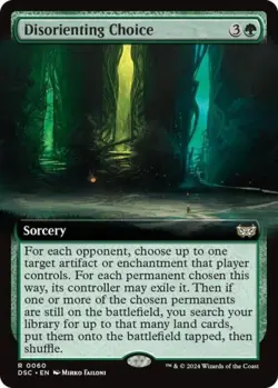 Disorienting Choice (Extended Art) - NM R : - Image 1