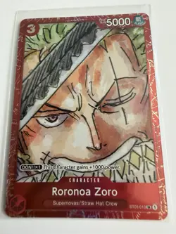 Monkey.D.Luffy (One Piece Film Red) P-022 One Piece Promotion Cards Regular Full - Image 4