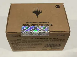MTG Secret Lair Sealed Commander Deck: From Cute to Brute - NEW SEALED SLD - Image 1