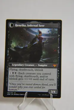 Henrika Domnathi 119 Innistrad: Crimson Vow NM English 1409 - Image 2