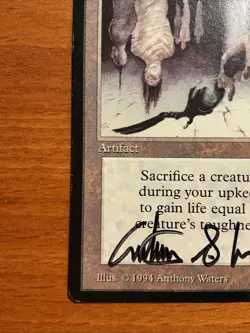 Artist Signed Life Chisel Legends Anthony S. Waters MTG Magic The Gathering - Image 4