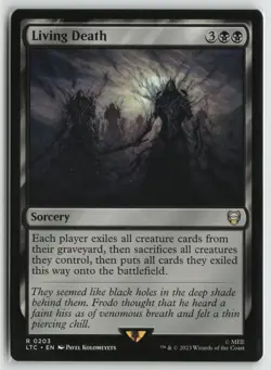 Living Death LP 203 Commander: The Lord of the Rings: Tales of Middle-earth MTG - Image 1