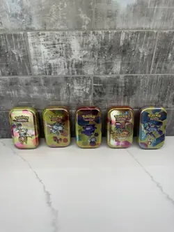 5x Pokemon TCG Scarlet & Violet 151 Mini-Tin set |BRAND NEW SEALED - Image 1