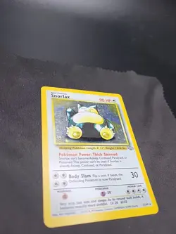 Snorlax Pokemon Holo Rare 11/64 Jungle Unlimited 1999 WOTC Card MP/HP - Image 4