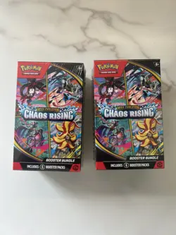 Sealed Pokemon TCG Chaos Rising Booster Bundles X2 - Image 1