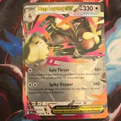 Mega Lopunny Ex 84/94 Phantasmal Flames Pokemon - Image 1