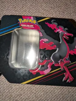 3x Pokemon TCG Crown Zenith Moltres Articuno Zapdos Empty Tins - Image 3