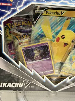 Pokemon TCG Pikachu V Box Brand New Sealed English Version Pikachu V, Mimikyu - Image 2