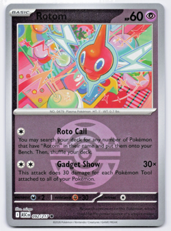 Pokemon TCG Rotom 092/217 Dusk Ball Reverse Holo Ascended Heroes NM - Image 1