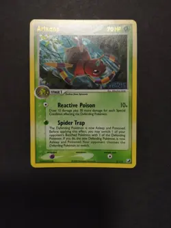 Pokemon Ariados EX Unseen Forces 2/115 Gold Holo Stamped Reverse No BGS PSA - Image 1