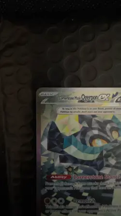 Pokemon Cornerstone Mask Ogerpon ex 215/167 SV06 Twilight Masquerade Holo - Image 2