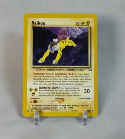 Raikou 22/64 Neo Revelation Rare English Pokemon TCG 2000 - Image 1