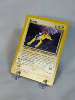 Raikou 22/64 Neo Revelation Rare English Pokemon TCG 2000 - Image 2