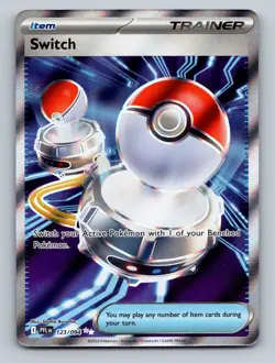 Pokemon TCG Switch Holo Ultra Rare ME02: Phantasmal Flames 123/094 - Image 1