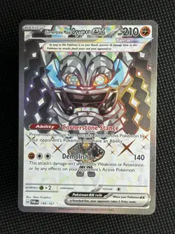 Pokemon Cornerstone Mask Ogerpon ex 199/167 Twilight Masquerade Ultra Rare Holo - Image 1