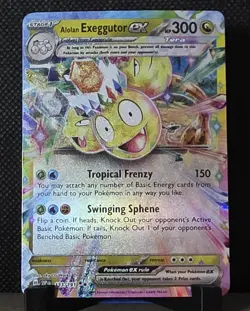 Pokemon TCG, Alolan Exeggutor Ex 133/191 - Surging Sparks - Image 1