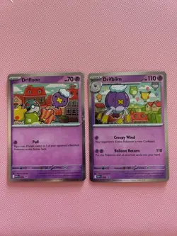 Drifblim 006 & Drifloon 005 Me: Mega Evolution Promo Holo - English - Pokemon - Image 1