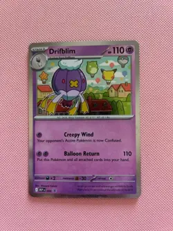 Drifblim 006 & Drifloon 005 Me: Mega Evolution Promo Holo - English - Pokemon - Image 3