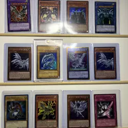 YUGIOH, Blue Eyes White Dragon Sdk, Dark Magician, Winged Dragon Of Ra AND MORE! - Image 1