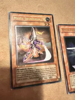 Mystic Swordsman LV - Lot - 1st Edition - Ultimate Rare - Yugioh - Image 4