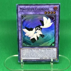 Yu-Gi-Oh! Magistus Chorozo SUDA-EN100 Supreme Darkness 1st Edition-Near Mint. - Image 1