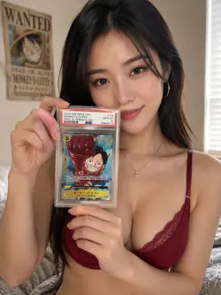 One Piece CCG Monkey D. Luffy OP07-109 Alternate Art Foil JPN 2024 PSA 10 - Image 1