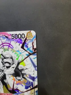 One Piece Monkey D. Luffy Leader ST21-001 Alt Art Parallel Gear 5 - Image 3
