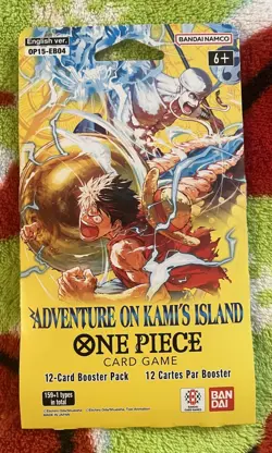 ONE PIECE OP15 Adventure on Kami's Island Sleeved Booster Pack Lot x 10 - Image 2