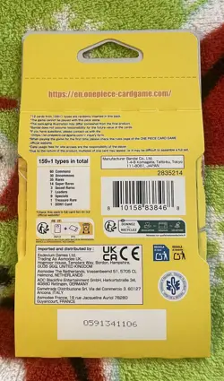 ONE PIECE OP15 Adventure on Kami's Island Sleeved Booster Pack Lot x 10 - Image 3