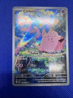 Clefairy 094/088 Illustration Rare IR Perfect Order Pokemon Card POR EN Holo - Image 3