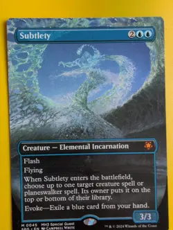 Subtlety. Mythic. MH3 Special Guest SPG. mythic incarnation. MTG Card.M0045 - Image 2