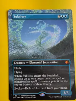Subtlety. Mythic. MH3 Special Guest SPG. mythic incarnation. MTG Card.M0045 - Image 3