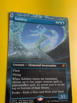Subtlety. Mythic. MH3 Special Guest SPG. mythic incarnation. MTG Card.M0045 - Image 4