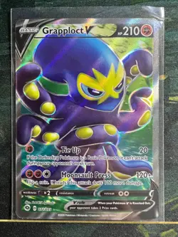Pokemon TCG Grapploct v Champions Path Holo Full Art Ultra Rare Card 072/073 - Image 1
