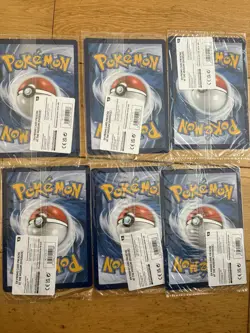 Sealed Pikachu at the Museum Black Star Promo Jumbo Cards x6 - Image 2