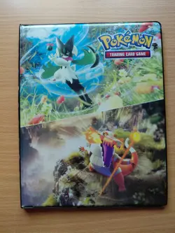 Ultra Pro 9 Pocket Pokemon TCG Obsidian Flames Binder Paldea Evolved - Image 1