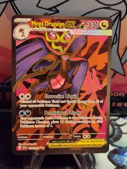 Pokemon Mega Dragalge ex 104/086 Chaos Rising Ultra Rare Holo HOT CARD! 🔥🔥🔥 - Image 1