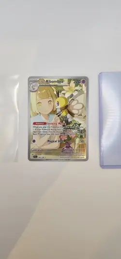 Lillie's Ribombee 164/159 Journey Together Pokemon Card Combined P&P - Image 2