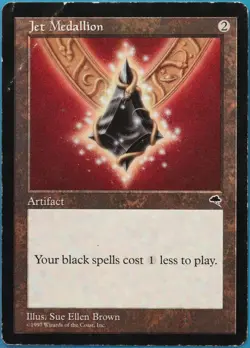 Jet Medallion Tempest VHP/DAMAGED Artifact Rare CARD (518715) ABUGames - Image 1