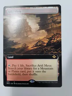Arid Mesa (Extended Art) NM/LP MTG Modern Horizons 2 (MH2) (475) Authentic - Image 1