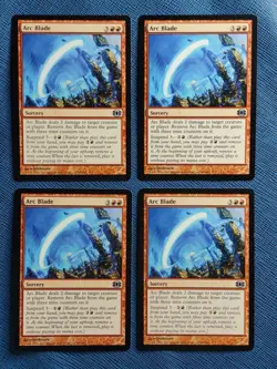 MTG 4x Arc Blade x4 LP Future Sight Magic the Gathering Playset - Image 2