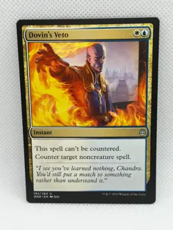 Dovin's Veto (WAR 193) War of the Spark, Regular, Magic The Gathering - Image 1