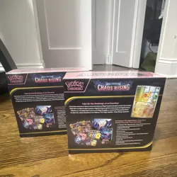 Pokemon Center TCG Chaos Rising Elite Trainer Box Mega Evolution English - Image 5