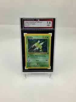 1999 Pokemon Jungle 10/64 Scyther Holo KSA 7.5 - Image 1
