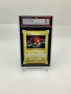 1999 Pokemon Base Set 67/102 Voltorb Common Shadowless First Edition KSA 8 - Image 1