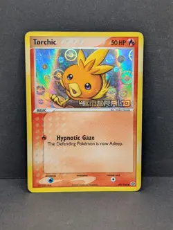 Torchic 69/106 EX Emerald Reverse Holo Rare Vintage Pokemon TCG MP+ - Image 1